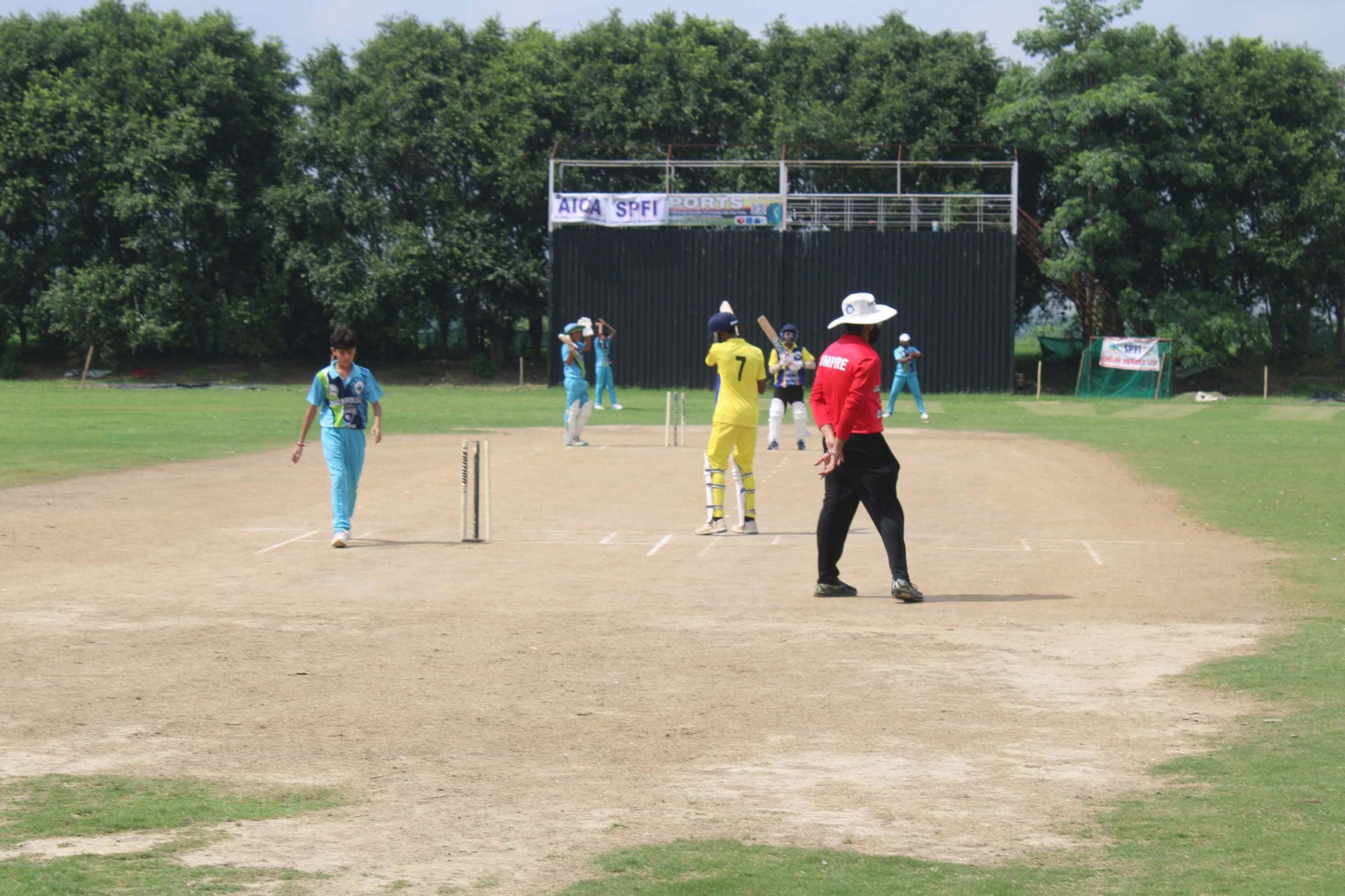 Players On the pitch