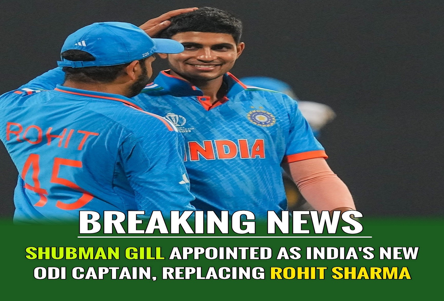 Shubman Gill ODI Captain
