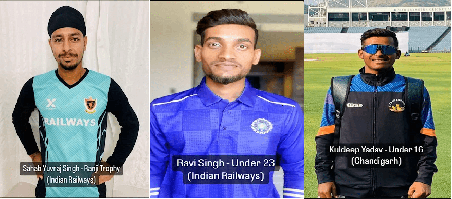Sahab Yuvraj Singh – Ranji Trophy Indian Railways Player