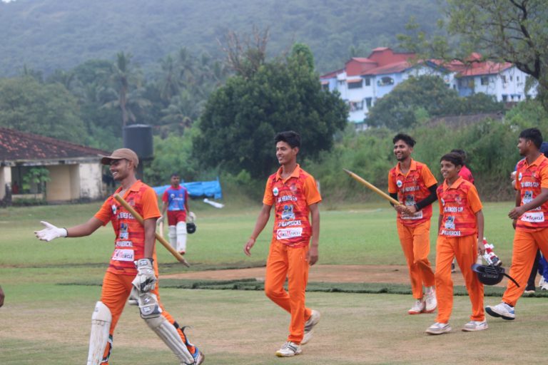 Goa Heroes Cup winning moment