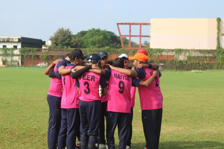 Goa Heroes Cup wicket fall