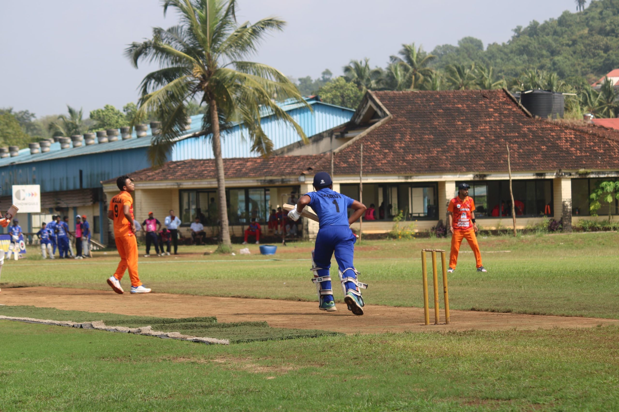 Goa Heroes Cup cricket action