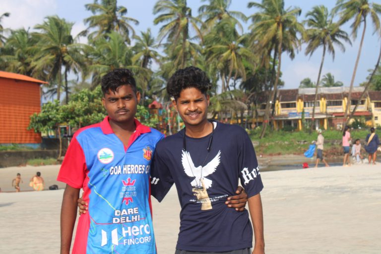 Goa Heroes Cup team huddle