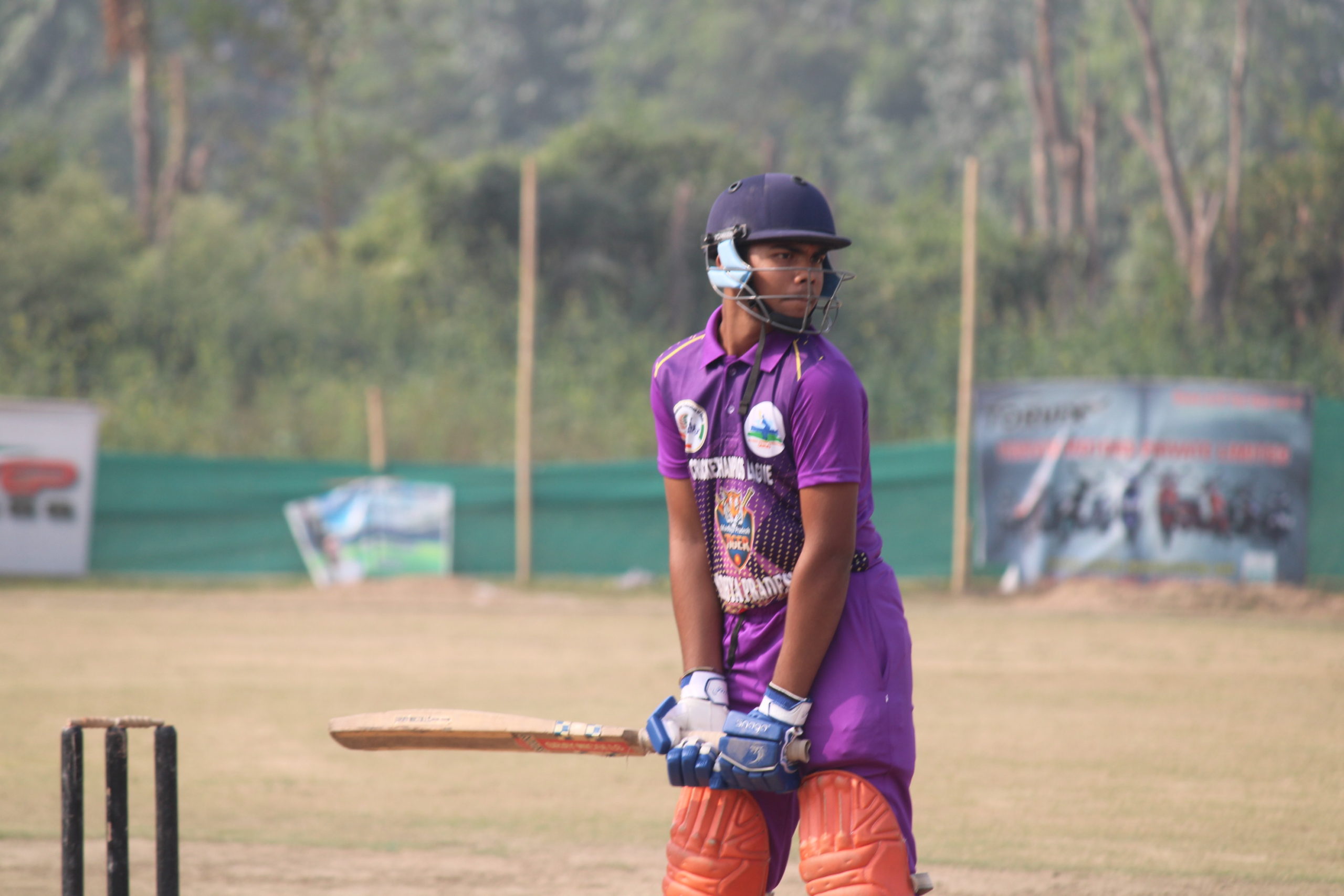 India league GHC India T20 match showcasing competitive emerging cricketers