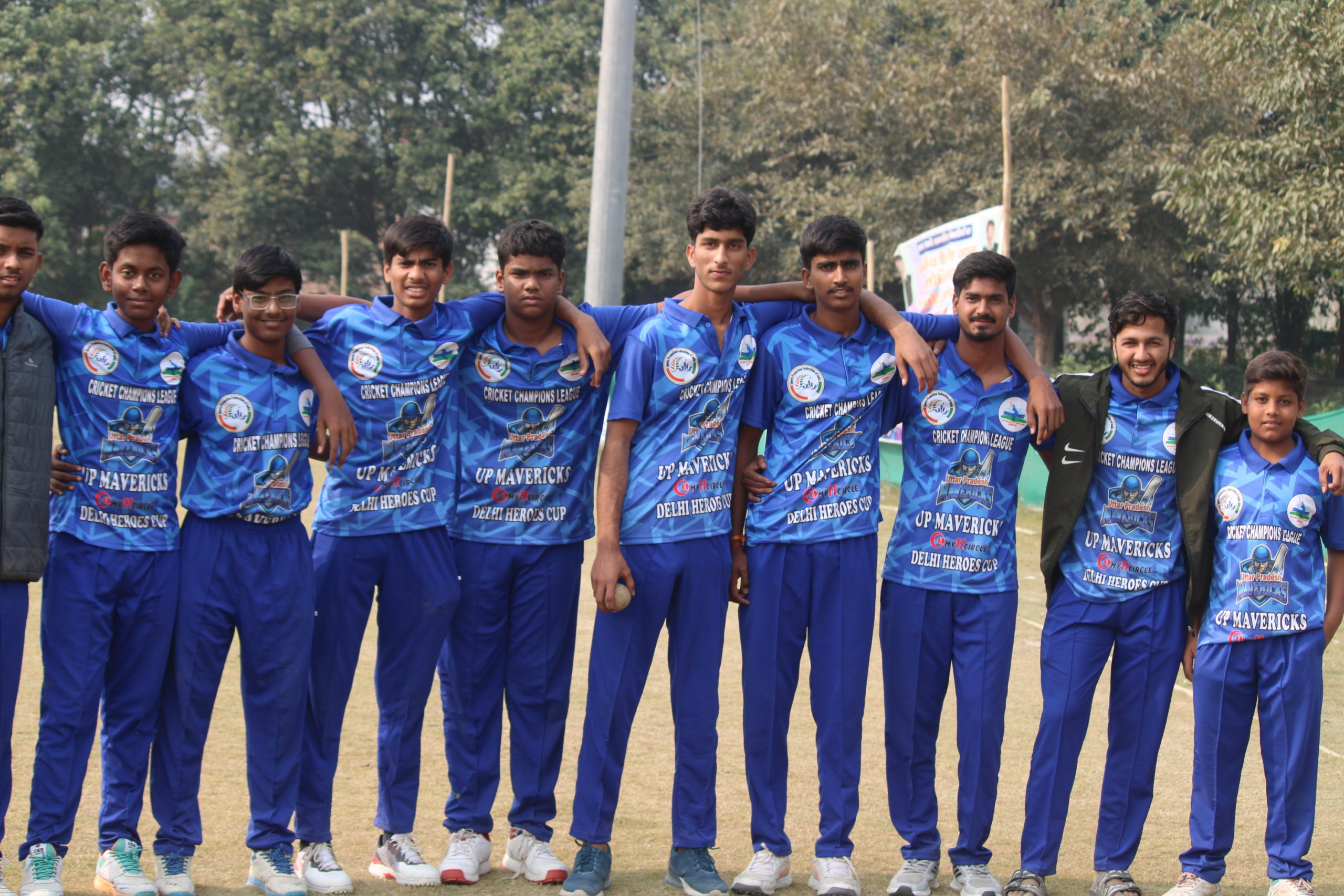 young players preparing for cricket trials in Chennai