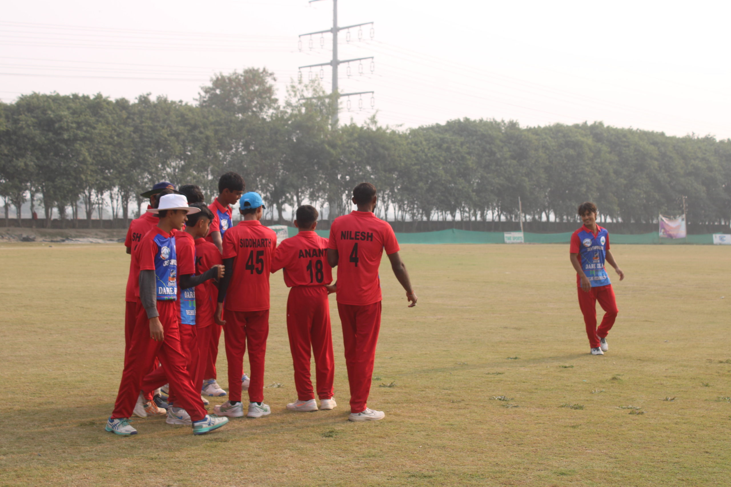 Under 19 One Day Team GHC India Cricket Trials