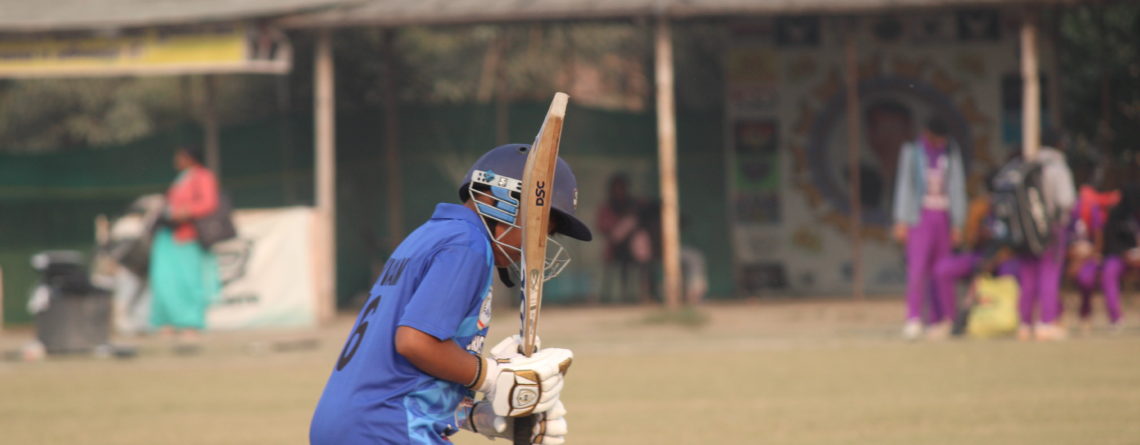 Match-based evaluation at Cricket Trial in Karnali Province, Nepal