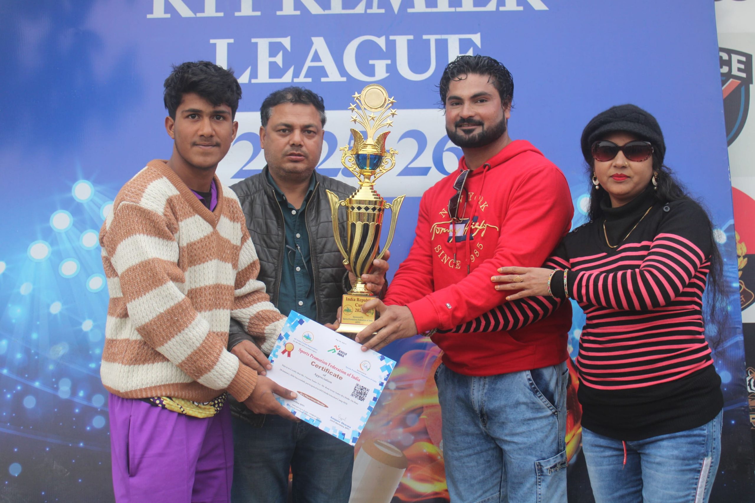 Medal and Award distribution