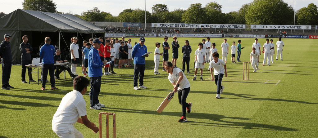 cricket trials for boys/girls
