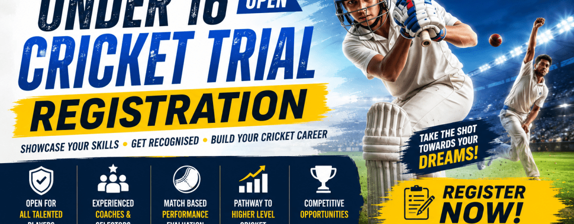 Under 16 Open Cricket Trial