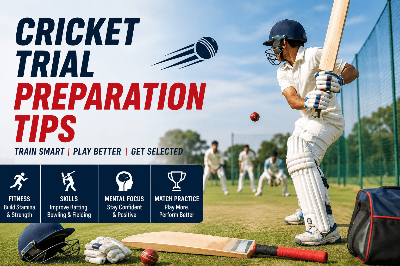 Cricket Trial Preparation