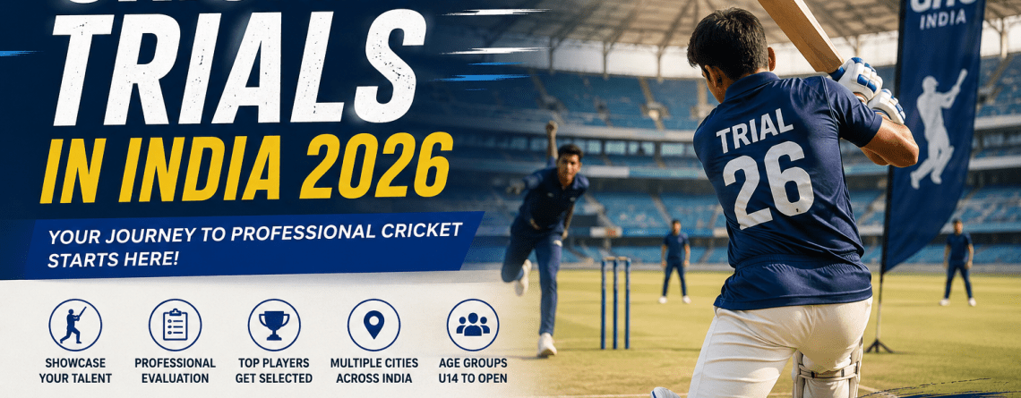 Cricket Trials in India 2026