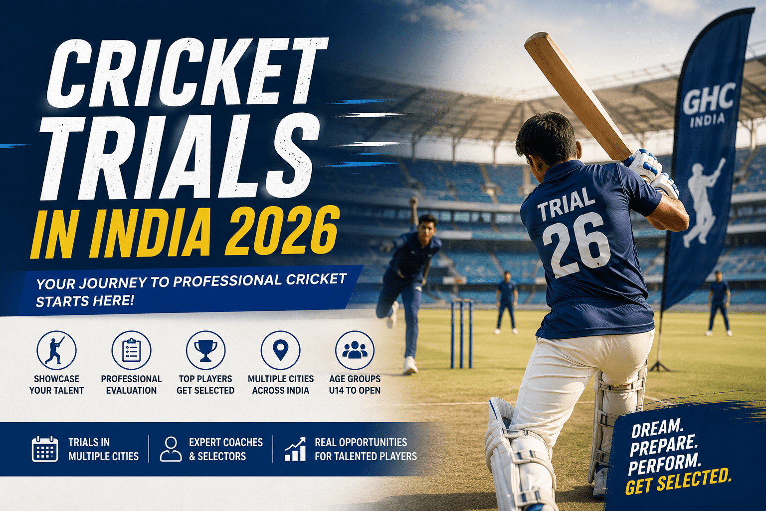 Cricket Trials in India 2026